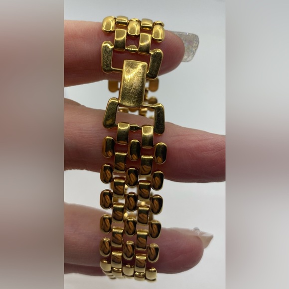 Napier Watch Band Bracelet (Susan Caplan Rediscovered) 1980’s - Picture 6 of 12